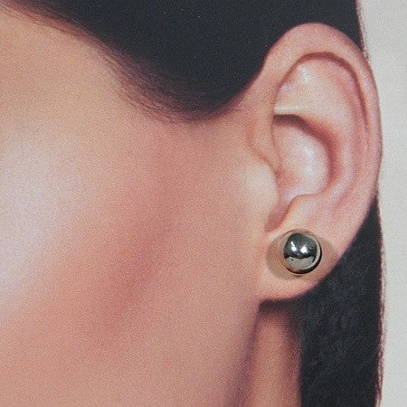 Silver mini stud earring