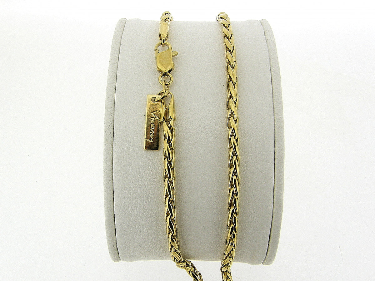 Gold snake cocktail necklace