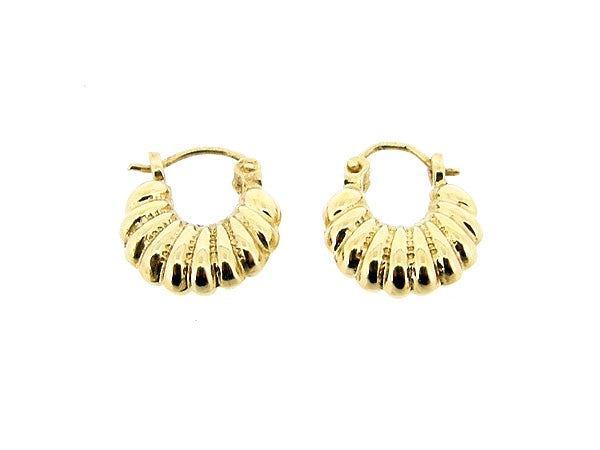 Gold gypsy earrings