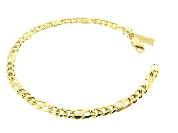 Figaro-Armband aus Gold