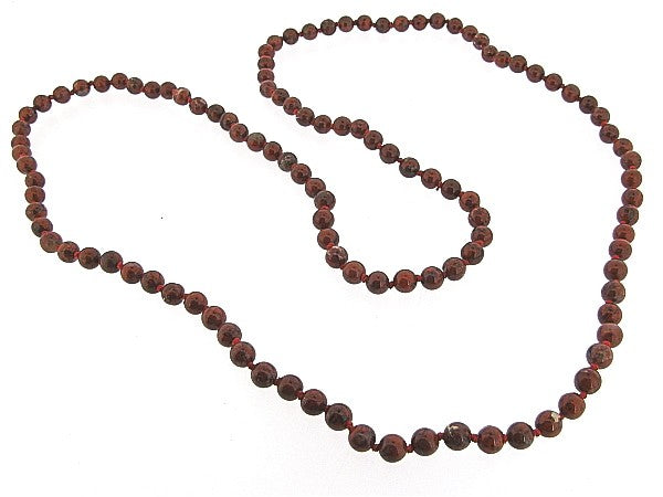 Jasper gemstone necklace