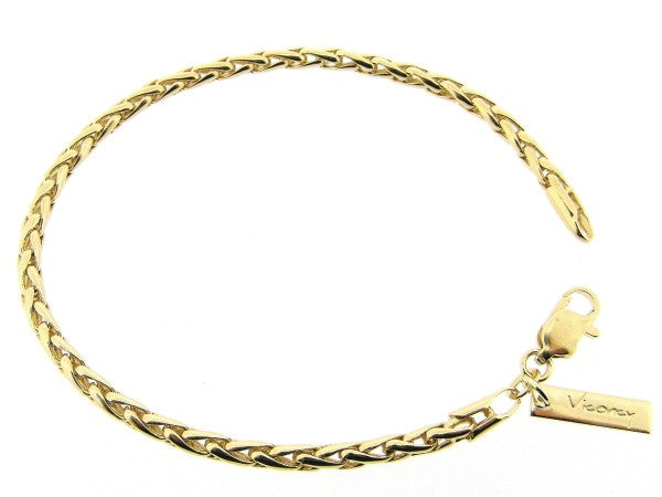 Golden snake bracelet