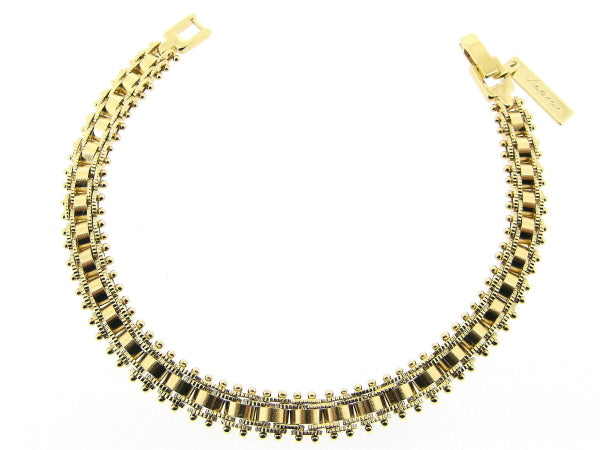 Goldenes Gliederarmband