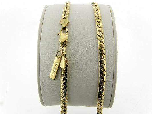 Goldene Halskette Gourmet Luna Kobra Schlangen-Collier