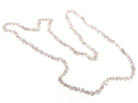 Light Amethyst gemstone necklace