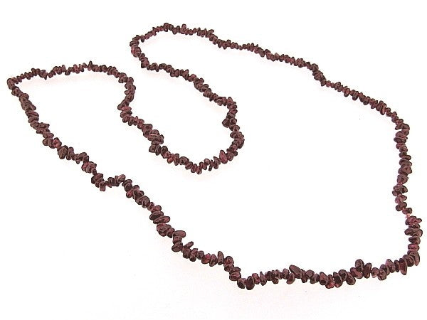 Granaat edelsteen collier